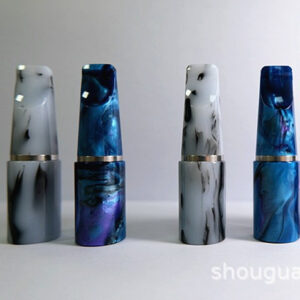 Cross-border best-selling Taiwan filter cigarette holder with tar filter. Universal 8MM imitation jade filter tip. Tree-like jade filter tip.